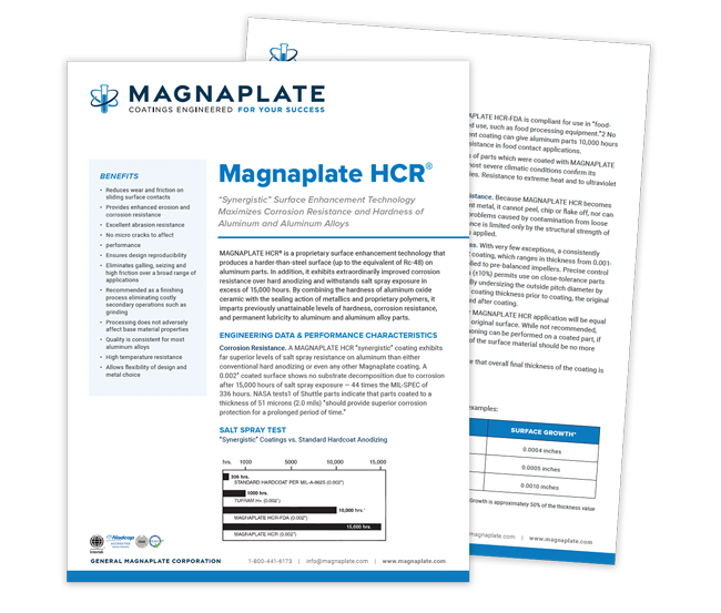Download our Magnaplate HCR Brochure