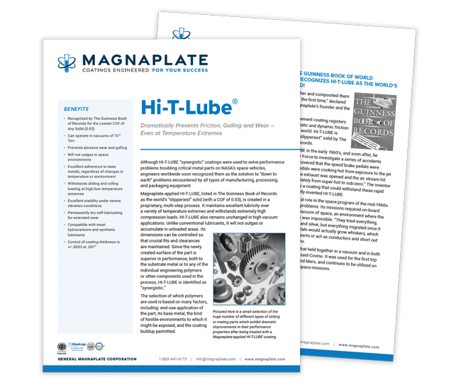 Download our Hi-T-Lube Brochure