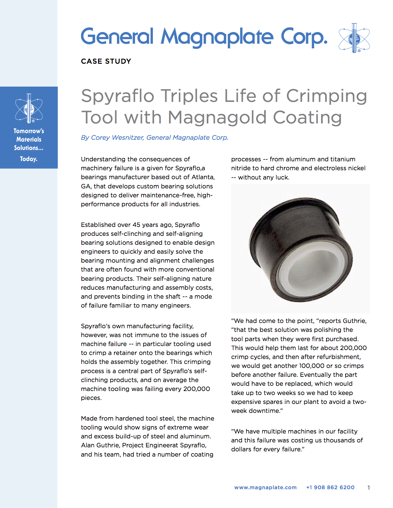 Engineered Coating For Extreme Wear And Tight Tolerances