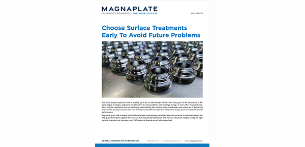 Choose Surface Treatments Early To Avoid Future Problems