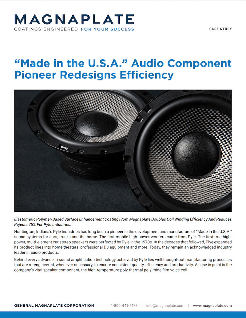 Made in the U.S.A. Audio Component Pioneer Redesigns Efficiency
