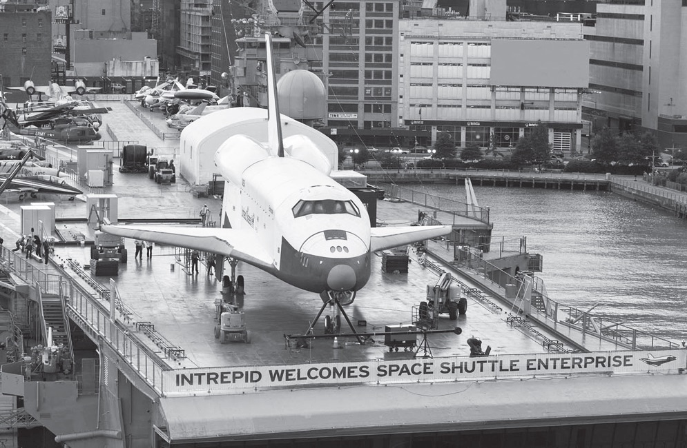 Magnaplate Contributes to Repair the Intrepid and Space Shuttle Pavilion
