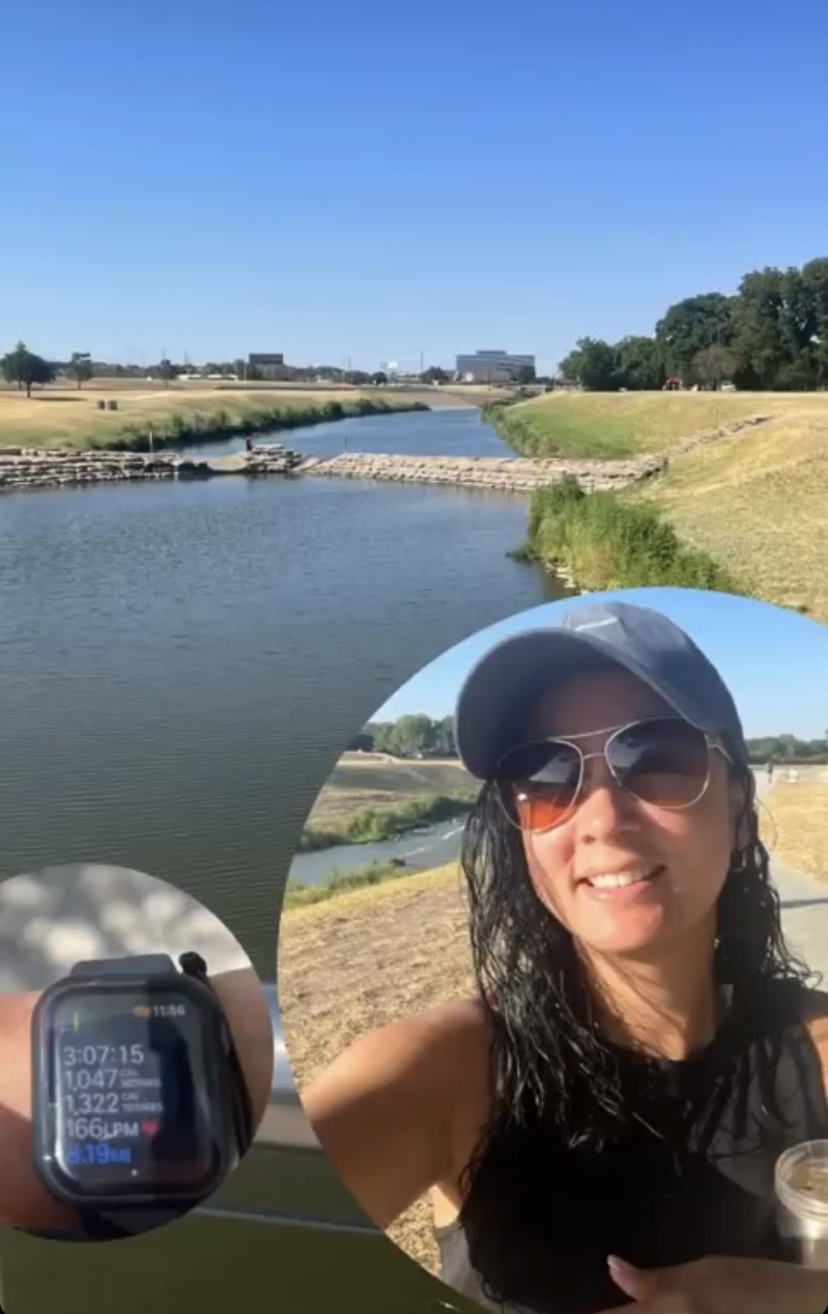 Jessica Barrios tracks her progress