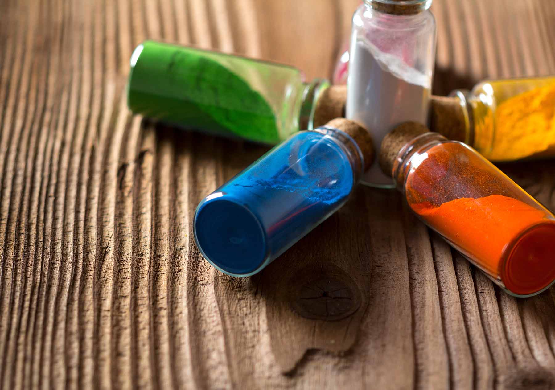 Powder-filled Glass Vials