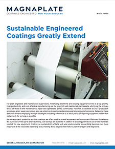 Sustainable Engineered Coatings Greatly Extend Equipment Lifetimes