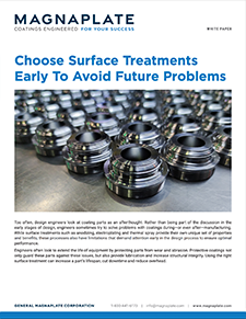 Choose Surface Treatments Early To Avoid Future Problems